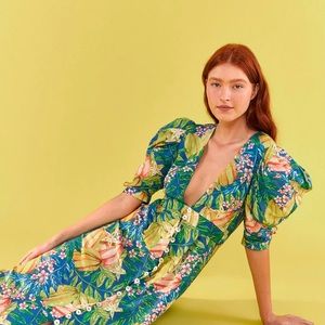 Farm rio star fruit dress